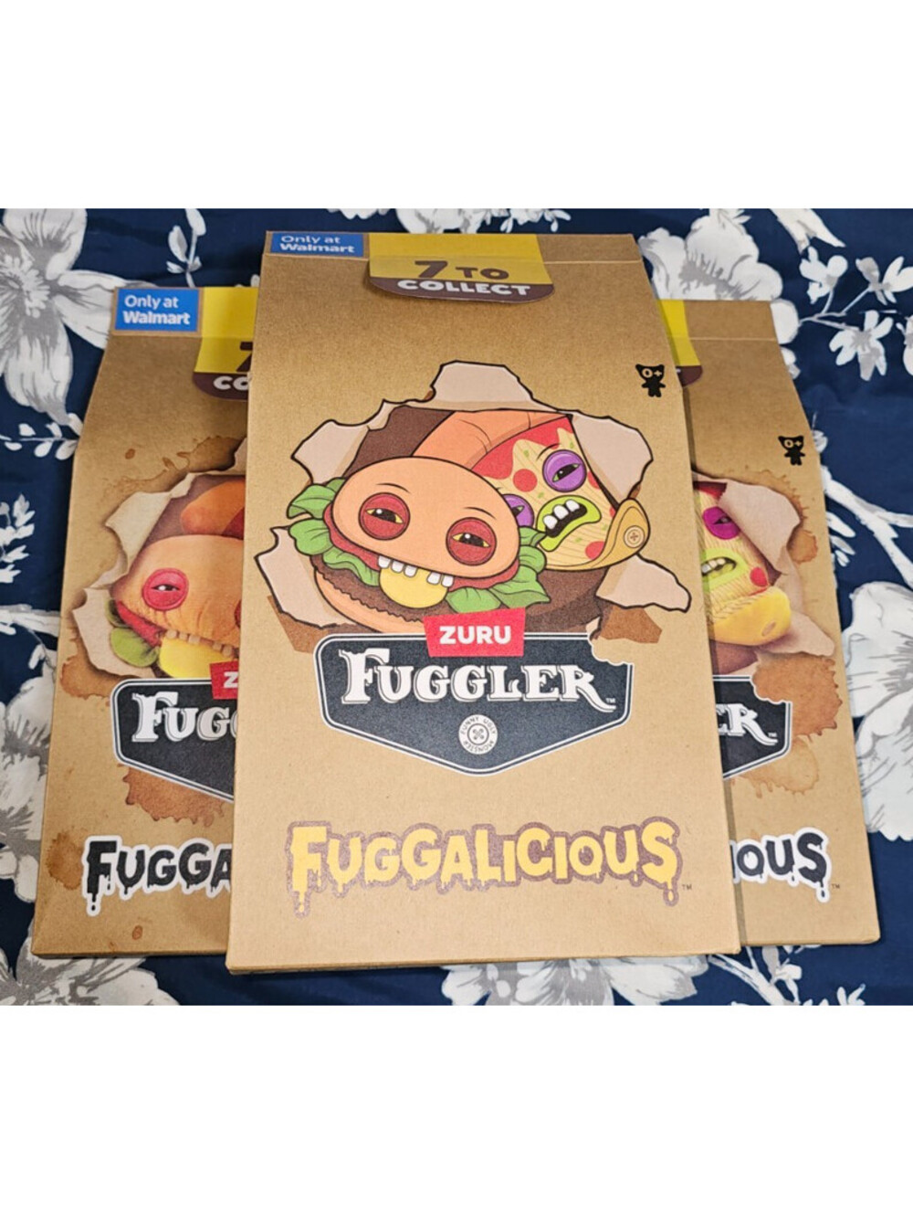 Fuggler Fuggalicious 9" Mystery Blind Box Bag Food Funny Ugly Monsters - SEALED